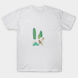 Chipmunk Woodland T-Shirt